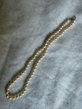 Classic Ivory Pearl Necklace – Women Jewelry